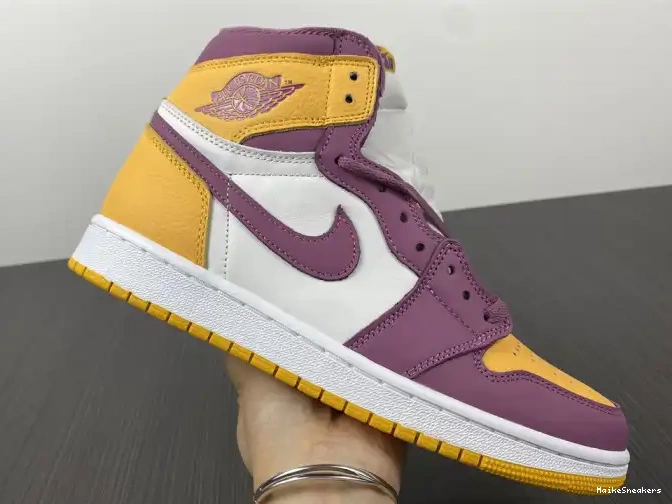 MaikeSneakers 555088-706 Jordan Air High 1 OG Brotherhood 0529